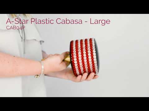 A-Star Plastic Cabasa - Large - CAB04P