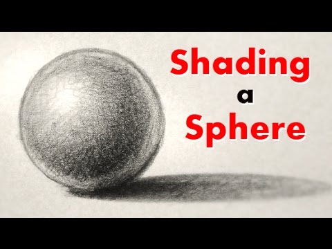 How to Draw and Shade a Sphere the Easy Way