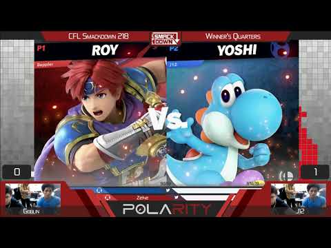CFL Smackdown Ultimate 218 - Goblin (Roy) vs J12 (Yoshi) - Winners Quarters