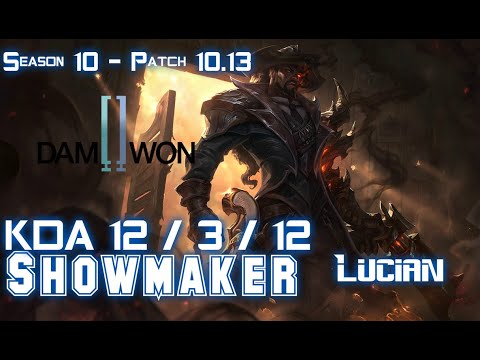 DWG Showmaker LUCIAN vs ORIANNA Mid - Patch 10.13 KR Ranked