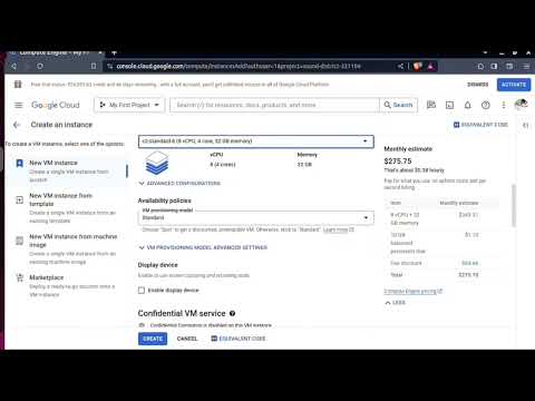 How to install Ubuntu with gui on Google cloud