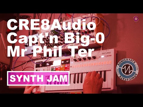 Cre8audio New Modules, Clouds and BlueBox Synth Jam - Friday Fun