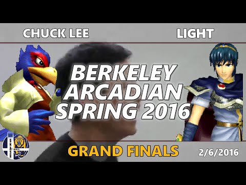 SAB Sp16 Berkeley Arcadian - Grand Finals: Chuck Lee (Falco) vs. Light (Marth)