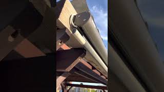 Costco Sunsetter solar shades update video.