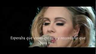 Adele - Someone Like You (live) (Subtitulada al Español)