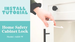 Home Safety Cabinet Lock | Install Tutorial