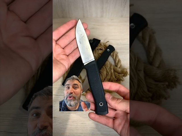 Vídeo relacionado con Omesio Cuchillo M-YL21 Tanto Con Funda Kydex Y Pedernal, Cuchillo De Caza De Fabricado En Acero 420 Full Tang, Cuchillo Para Actividades Al Aire Libre Survival Con Hoja De 12,6 cm De Longitud + Mango