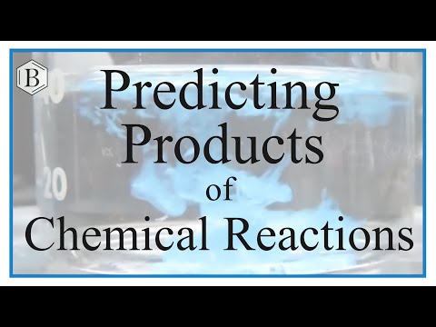 Predicting the Products of Chemical Reactions