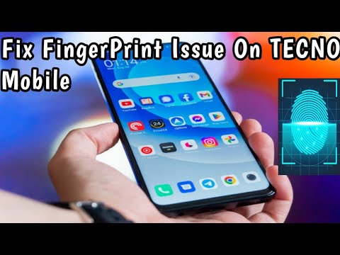 Fix fingerprint Problem on Tecno mobile | Fingerprint option not showing In Tecno Mobile