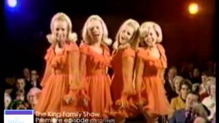The Four King Cousins perform on premiere of 1969 King Family Show