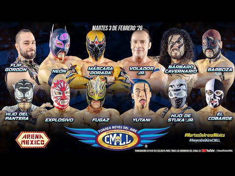 CMLL HIGHLIGHTS  3 DE FEBRERO ´26 || TORNEO REYES DEL AIRE 2026