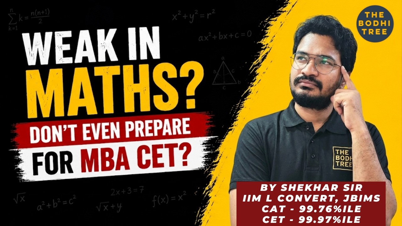 Ace MBA CET: Overcome Math Weakness with Confidence