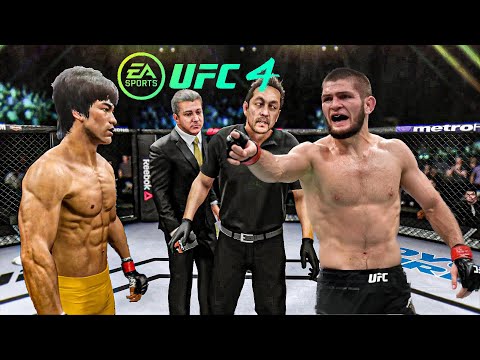 Bruce Lee vs Khabib Nurmagomedov - EA Sports UFC 4 - Epic Fight 🔥🐲