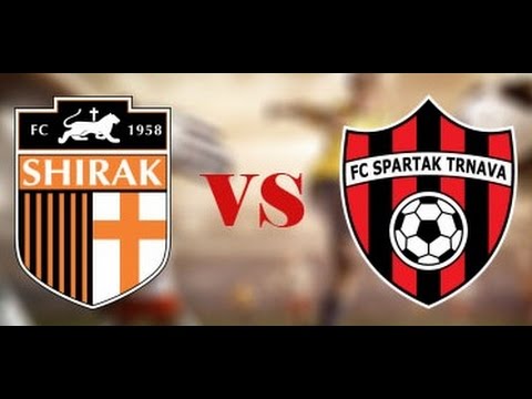 SHIRAK Gyumri (ARM) VS SPARTAK Trnava (SVK) 14.07.2016