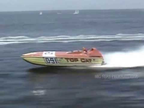 EPIC 80's Offshore Powerboat Racing! TOP CAT Race Team