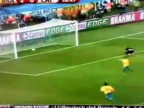 Brazil Vs Chile (3-0) All Goals & Highlights - (WC2010 Last 16) 28/6/10