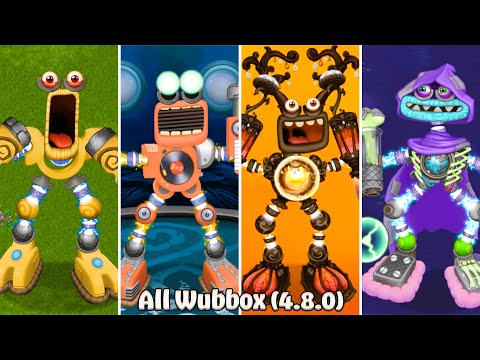 All Wubbox Sound & Animation - Ethereal Epic Wubbox (My Singing Monsters)