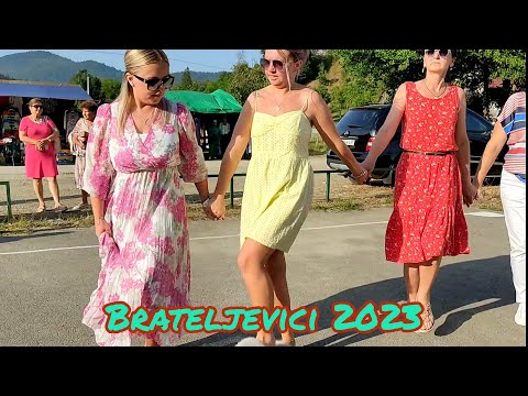 #Kolo vode najljepse djevojke - Brateljevici 2023 - bend Mirso & Ado