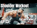 Derek Lunsford | Road To Olympia 2022 Ep.13 | Shoulder Workout
