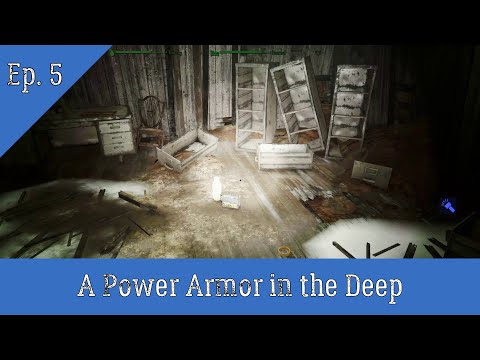 Fallout 4 Frost Ep 5 A Power Armor in the Deep