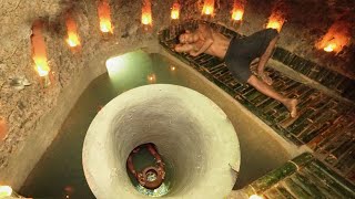 Build Amazing Secret Underground House And Mini Pools Underground