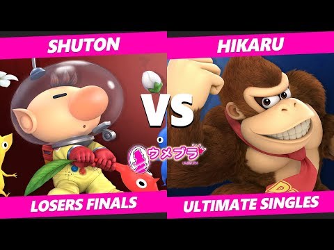 Japan Smash Ultimate Tournament - Geki  HIKARU (DK & Wario) Vs SST | Shuton (Olimar) Umebura SSBU LF