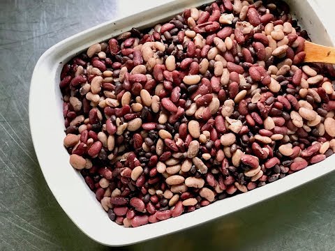 How to Soak and Cook Dried Beans [for easier digestion and use]