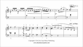 Benda : Sonatina in A minor for Piano