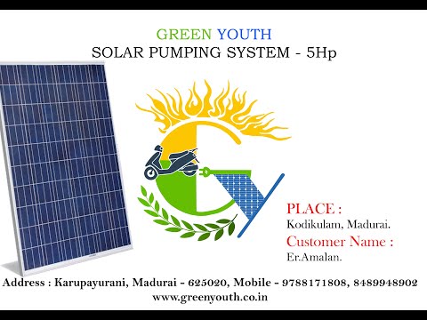 Agriculture Solar Pumping System