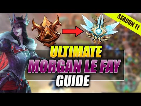 ZERO to HERO Morgan Le Fay GUIDE | SMITE GUIDE and Play-By-Play