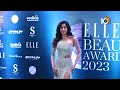 Janhvi Kapoor Uncomfortable Moments On The Red Carpet Of Elle Beauty Awards2023 10TV Entertainment