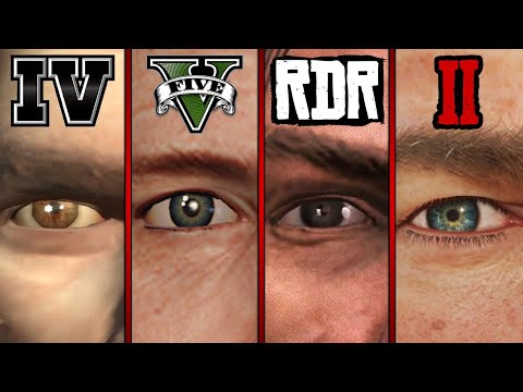 CRAZY DETAILS! #2 | GTA4 vs. GTA5 vs. RDR vs. RDR2