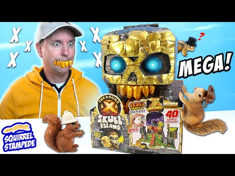 Treasure X Lost Lands Skull Temple Mega Playset Review! Finding Real Gold Inside?