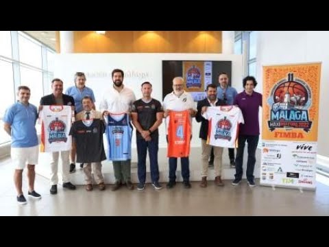 Presentacin del 11 Campeonato Europeo Mlaga Maxibasketball 2022 (FIMBA)