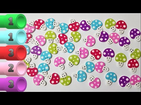 Colour Sorting for Kids - Learn Colours and Counting