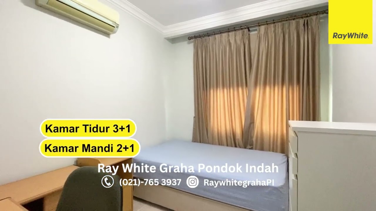 Apartemen Itc Permata Hijau Furniture Da Vinci 3br Siap Huni