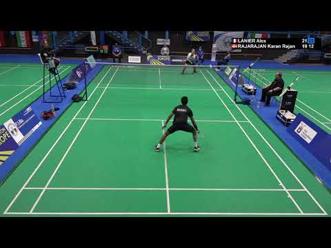 Match point - Alex Lanier vs Karan Rajan Rajarajan - MS, SF - Italian Intl. 2021