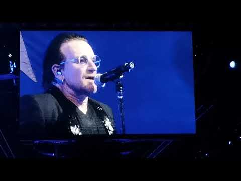 U2 - New Years Day (20/10/2018 Manchester Arena)