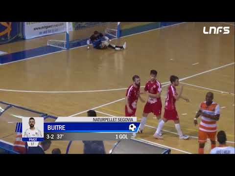 Gol Buitre (3-2) Plásticos Romero Cartagena - Naturpellet Segovia. J2, 1Div