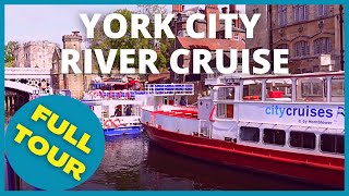 🛥️⛵York City River Cruise | The River Ouse | Boat Trip | Yorkshire⛵🛥️