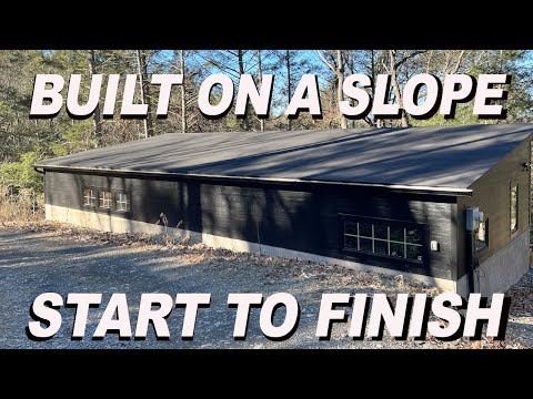 Less than 20 min Start To Finish Build of High Performance Building with Cathedral Ceiling, Rigid Fo