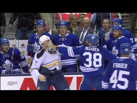 Frazer McLaren vs John Scott - Feb 21st 2013 (HD)