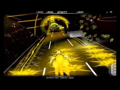 Audiosurf : Nightcore - Majesty [ Ben Moon ft. Veela ] (HD)