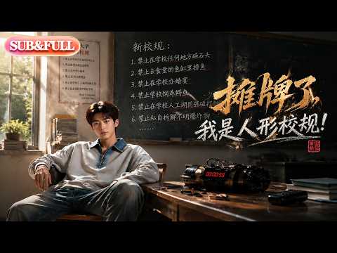 【全集FULL】《摊牌了，我是人形校规》| AI短剧 | ENG SUB #薄荷听书 #cdrama #latest #热门短剧 #都市 #重生 #逆袭 #现代 #甜宠