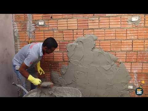 REBOCO FÁCIL COMO REBOCAR PAREDE DA SUA CONSTRUÇÃO