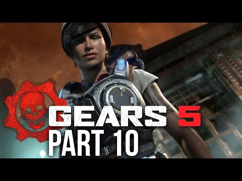 GEARS 5 Campaign Gameplay Walkthrough Part 10 - BEACON (Gears of War 5) ACT 3