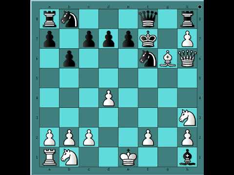 Opšti napad , potera za Kraljem u šahu 🎯🎯🎯 BROEDER vs WEGNER # 1951