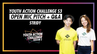 Youth Action Challenge S3E18: Pitch/Q&A; Stridy