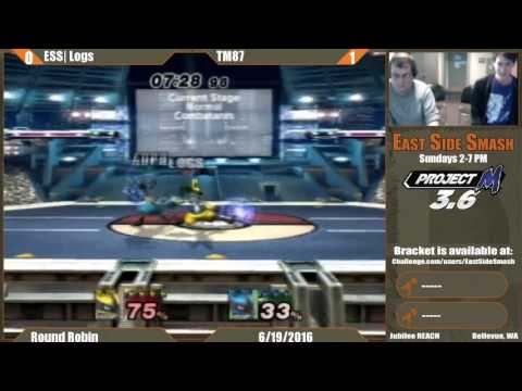 ESS Weekly #36: ESS | Logs (Lucario) Vs ESS | TM87 (Lucario) - Round Robin - Project M