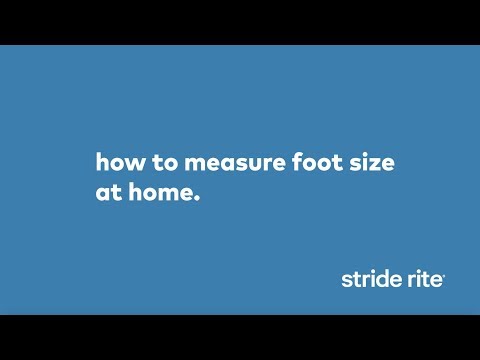 Stride Rite Size chart from babies to big kids (+ EU shoe size conversion)